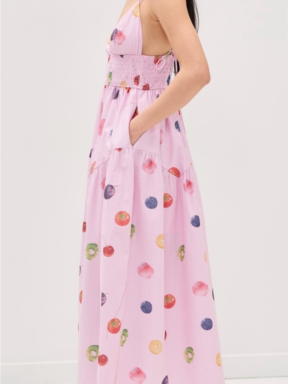 En Saison Pink Fruit Medley Maxi Dress - Women - Picture 2 of 7